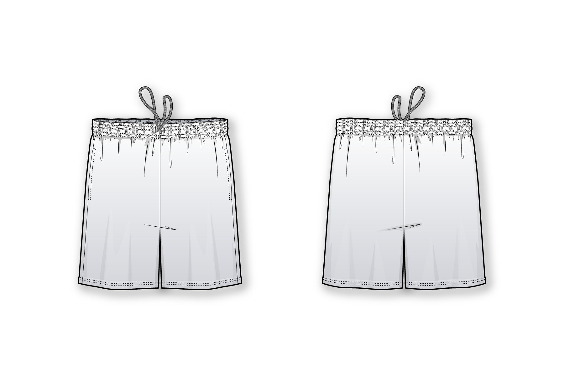 '8' Inseam Shorts with Side Pockets and Drawstring. Sublimation printed. Custom T-shirts Design & Print.